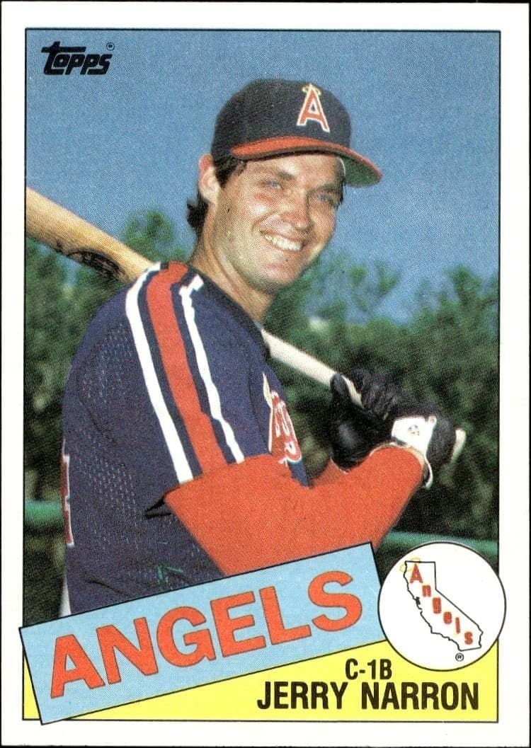 1985 Topps Jerry Narron #234 trading card