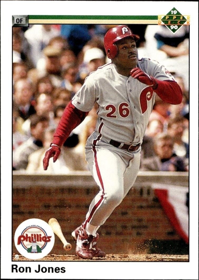 Ron Jones 1990 Upper Deck #94 Baseball Trading Card - Front 1990 Upper Deck Ron Jones #94 baseball trading card front