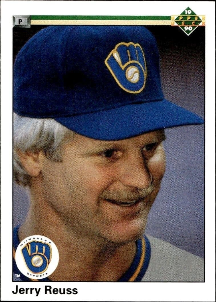 1990 Upper-Deck Low Number Jerry Reuss #96 trading card