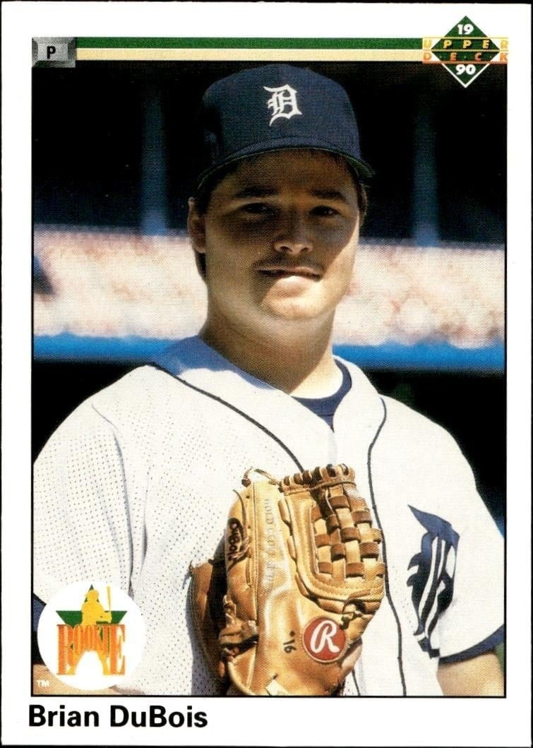 Brian DuBois 1990 Upper Deck #78 Baseball Trading Card - Front 1990 Upper Deck Brian DuBois #78 baseball trading card front