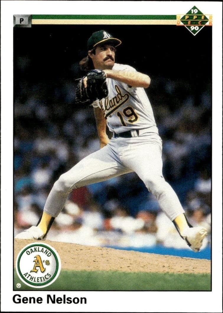 1990 Upper-Deck Low Number Gene Nelson #80 trading card