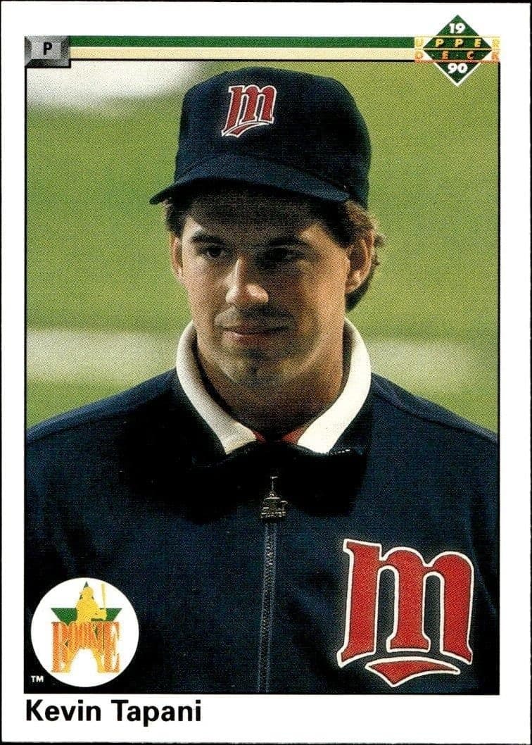 1990 Upper-Deck Low Number Kevin Tapani #87 trading card