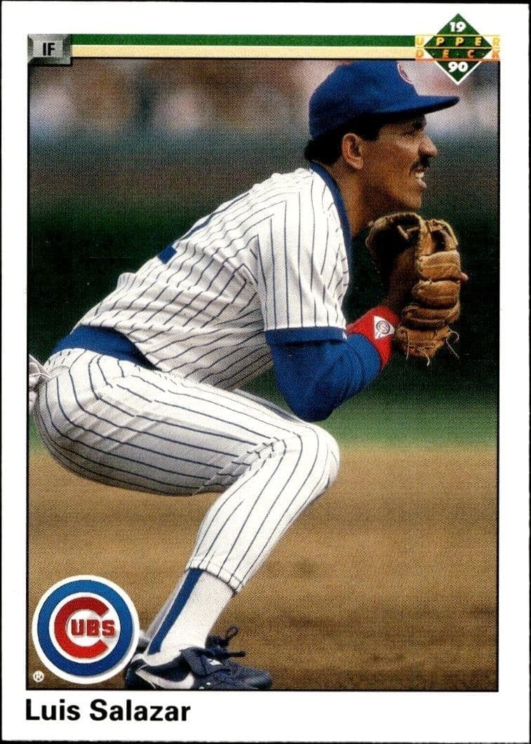 1990 Upper-Deck Low Number Luis Salazar #6 trading card