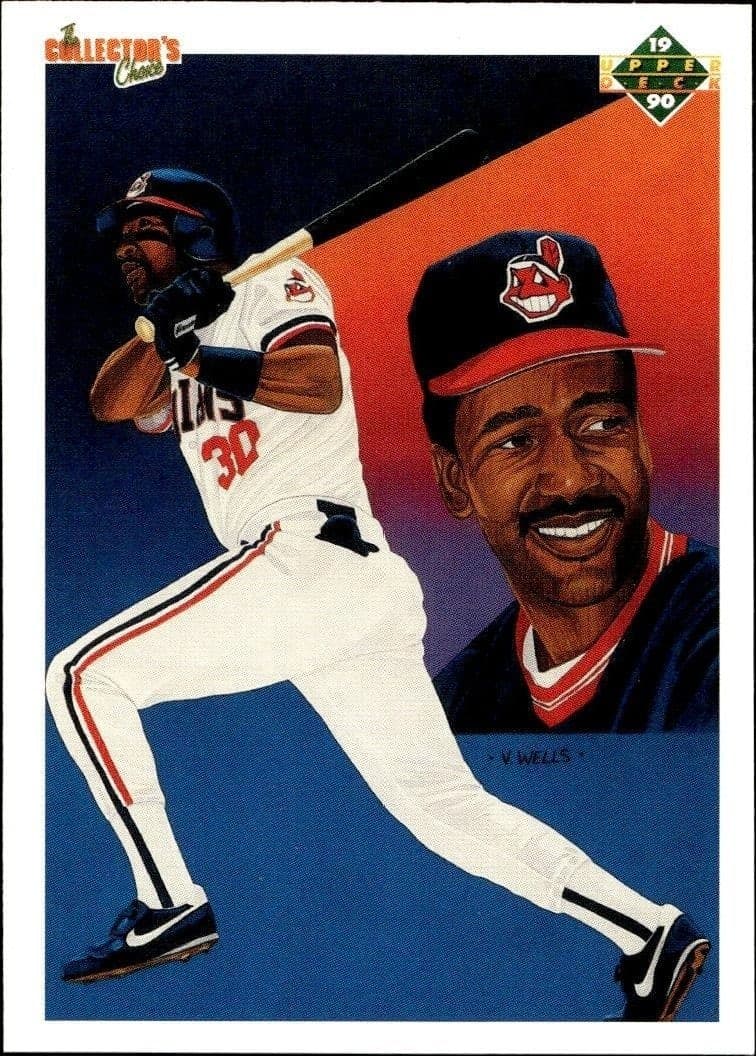 1990 Upper-Deck Low Number Joe Carter #53 trading card
