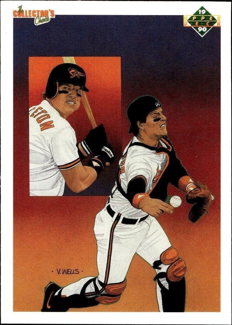 1990 Upper-Deck Mickey Tettleton #60B trading card