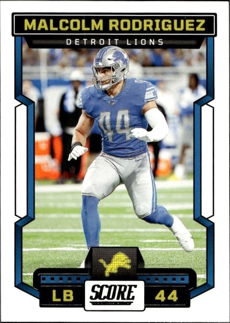 2023 Panini Score Malcolm Rodriguez #88 trading card