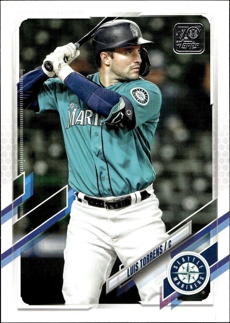 Luis Torrens 2021 Topps Update #US147 Baseball Trading Card - Front 2021 Topps Update Luis Torrens #US147 baseball trading card front