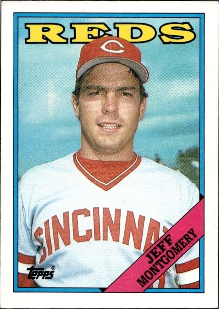 1988 Topps Jeff Montgomery #447 trading card
