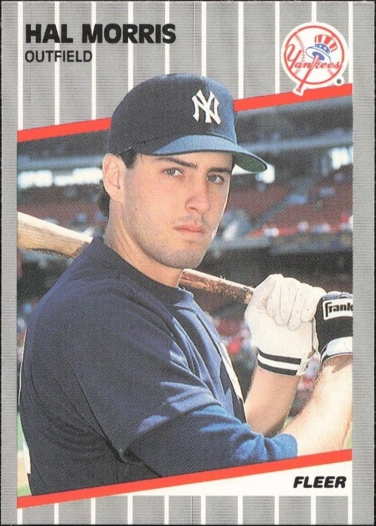 Hal Morris 1989 Fleer #260 Baseball Trading Card - Front 1989 Fleer Hal Morris #260 baseball trading card front