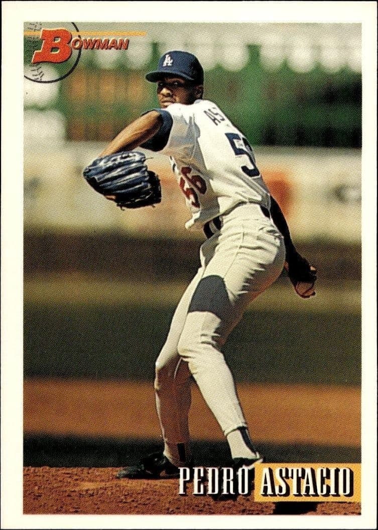 1993 Bowman Pedro Astacio #238 trading card