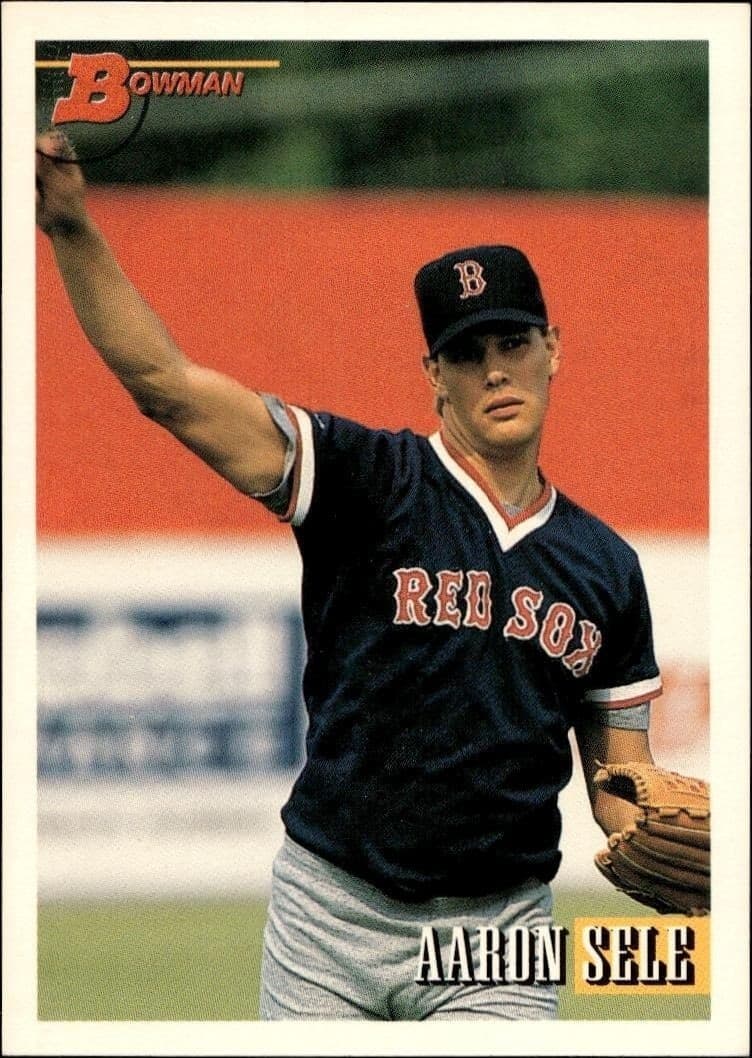 1993 Bowman Aaron Sele #255 trading card