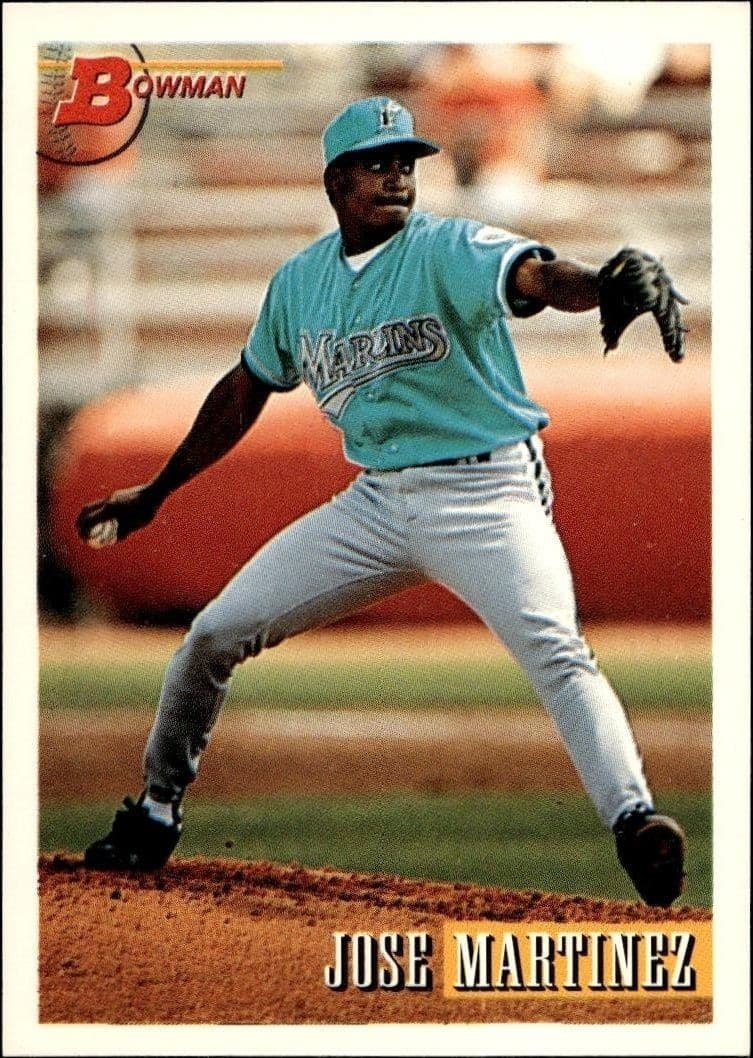 1993 Bowman Jose Martinez #331 trading card
