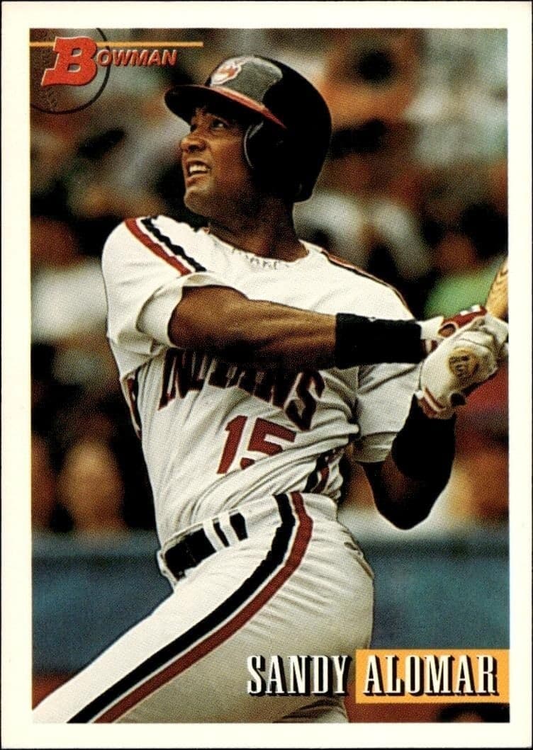 1993 Bowman Sandy Alomar #93 trading card