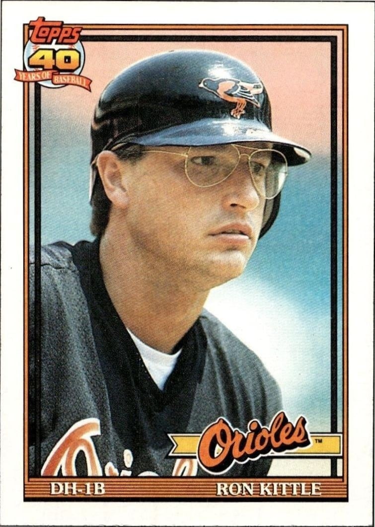 1991 Topps Ron Kittle #324 trading card