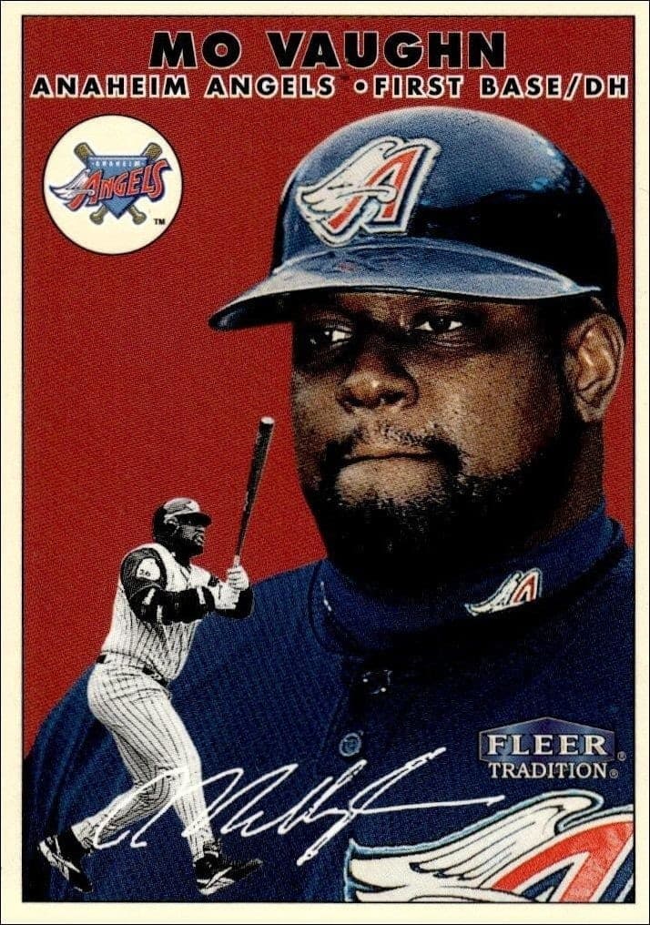 2000 Fleer Tradition Glossy Mo Vaughn #183 trading card