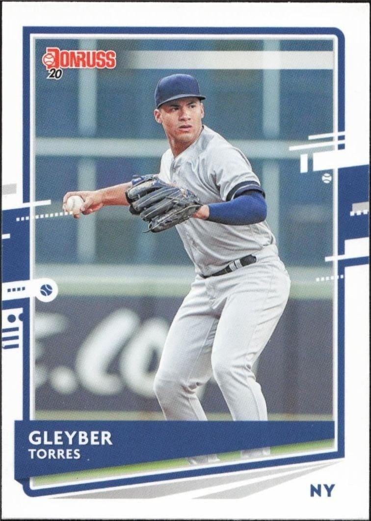 2020 Panini Donruss Gleyber Torres #91 trading card