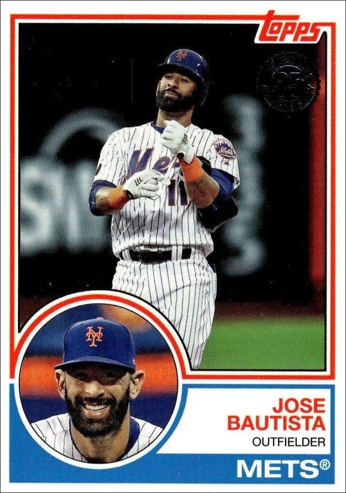 2018 Topps Update Jose Bautista #83-38 trading card