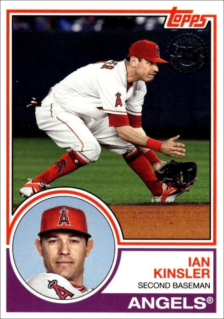2018 Topps Update Ian Kinsler #83-19 trading card