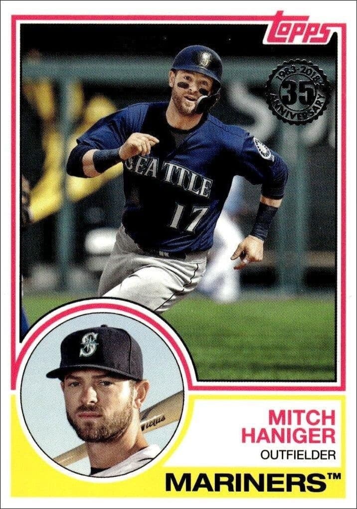 2018 Topps Update Mitch Haniger #83-18 trading card