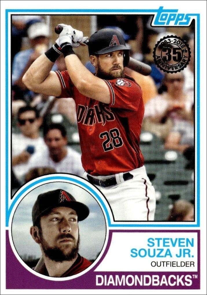 2018 Topps Update Series Steven Souza Jr. #83-9 trading card