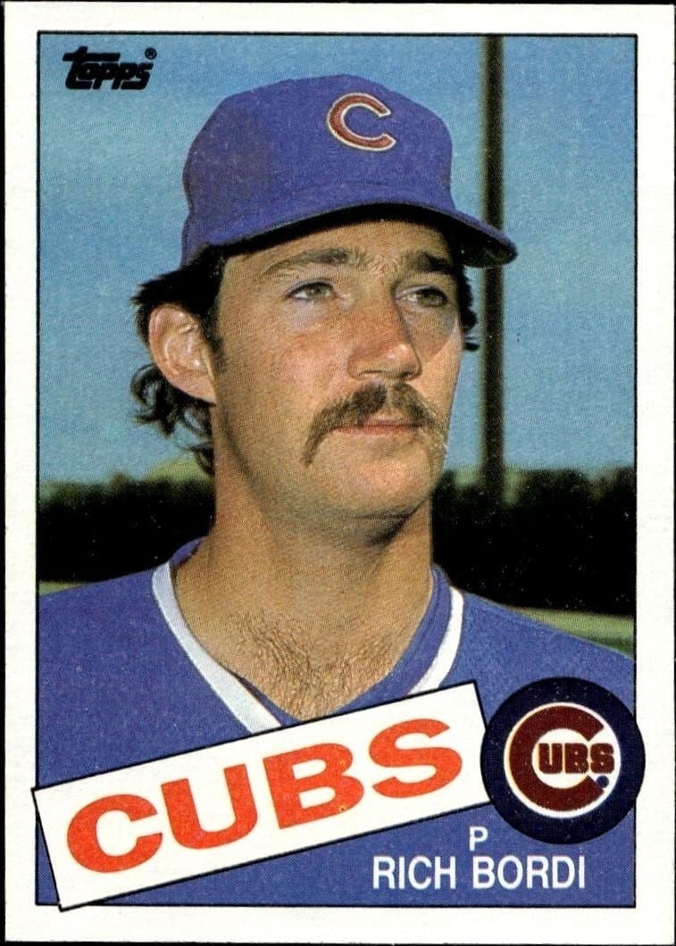 Rich Bordy 1984 Topps #357 Baseball Trading Card - Front 1984 Topps Rich Bordy #357 baseball trading card front