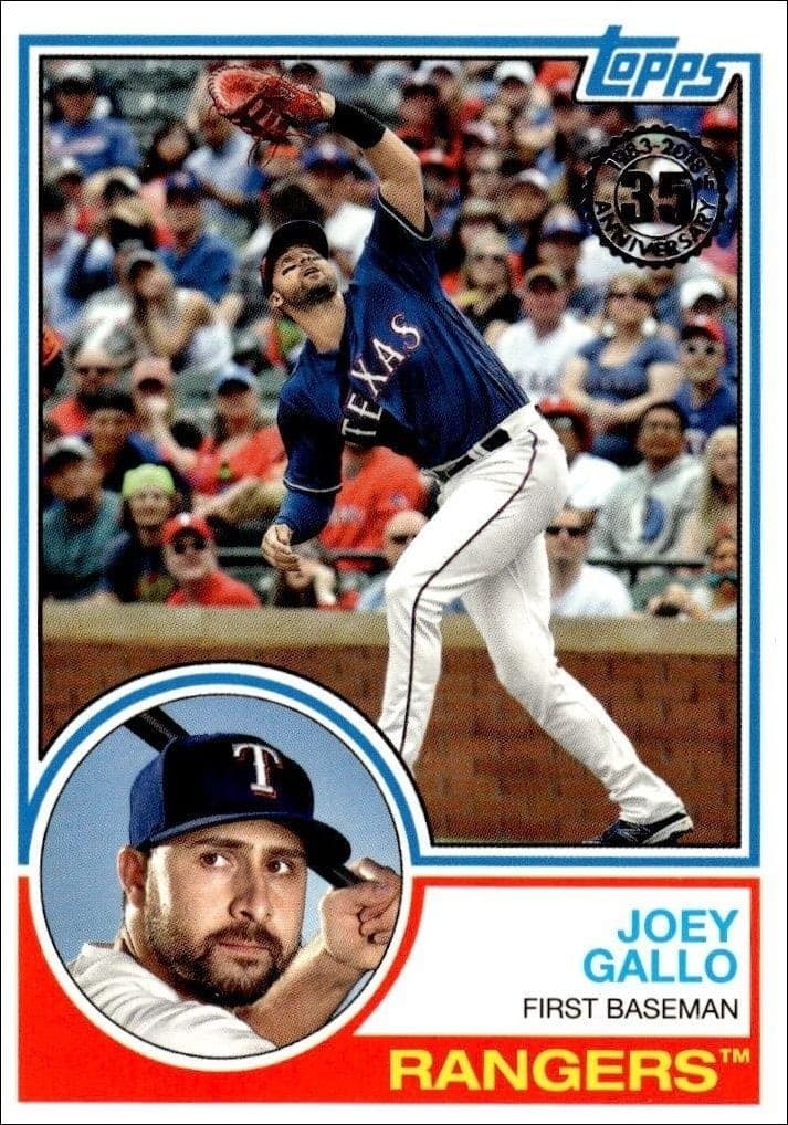 2018 Topps Update Joey Gallo #83-26 trading card