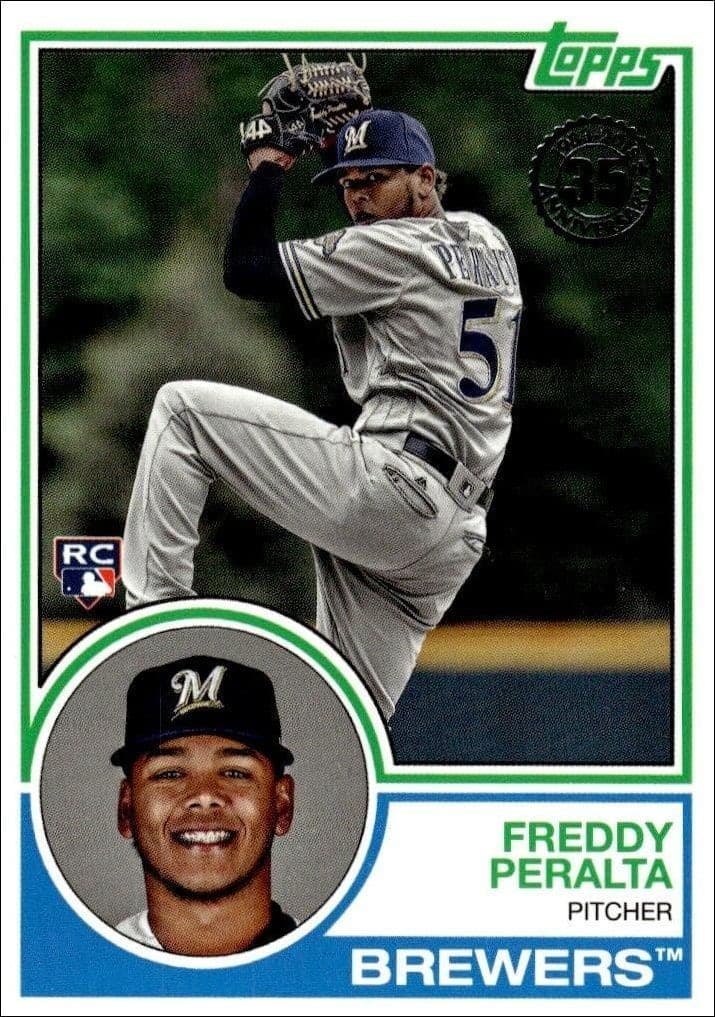 2018 Topps Update Freddy Peralta #83-49 trading card