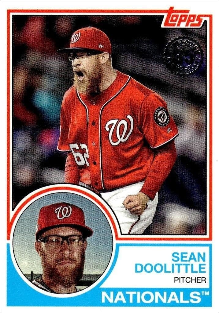 2018 Topps Update Sean Doolittle #83-34 trading card