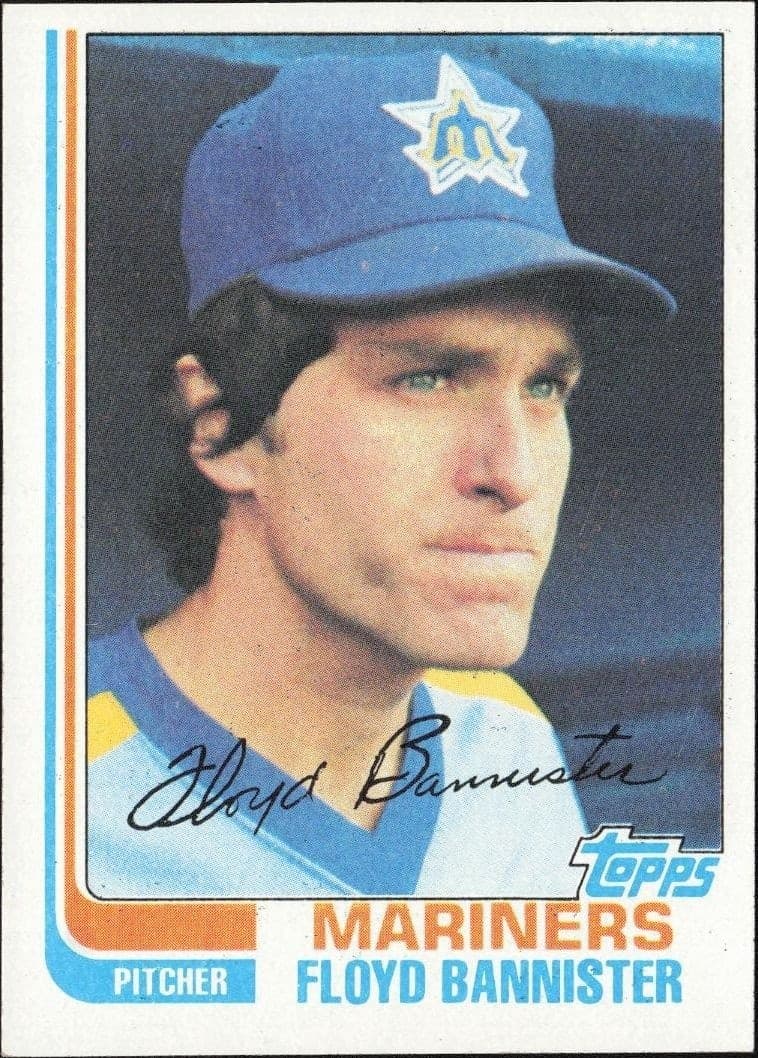 1982 Topps Floyd Bannister #468 trading card