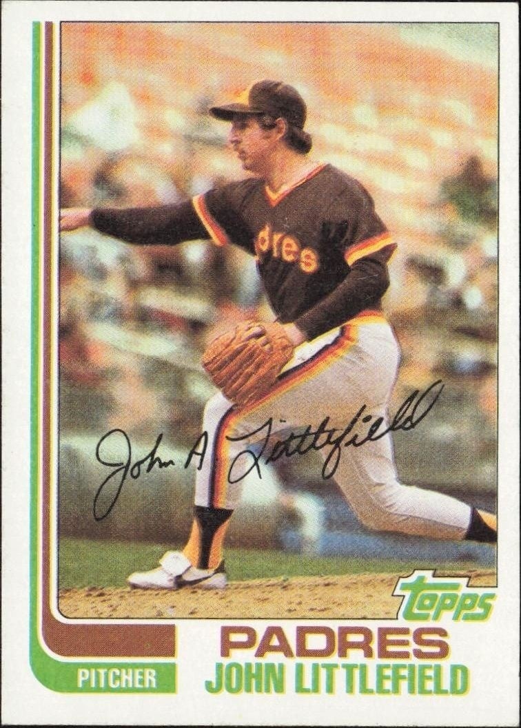 1982 Topps John Littlefield #278 trading card