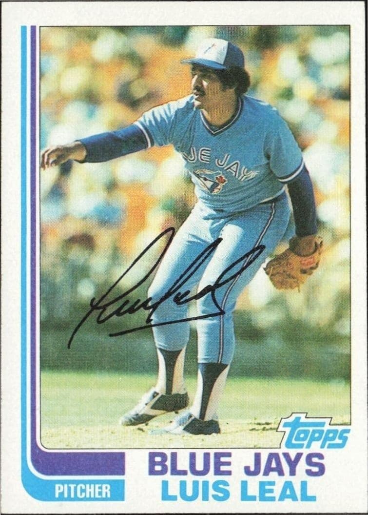1982 Topps Luis Leal #412 trading card