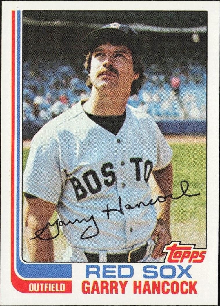 Garry Hancock 1982 Topps #322 Baseball Trading Card - Front 1982 Topps Garry Hancock #322 baseball trading card front