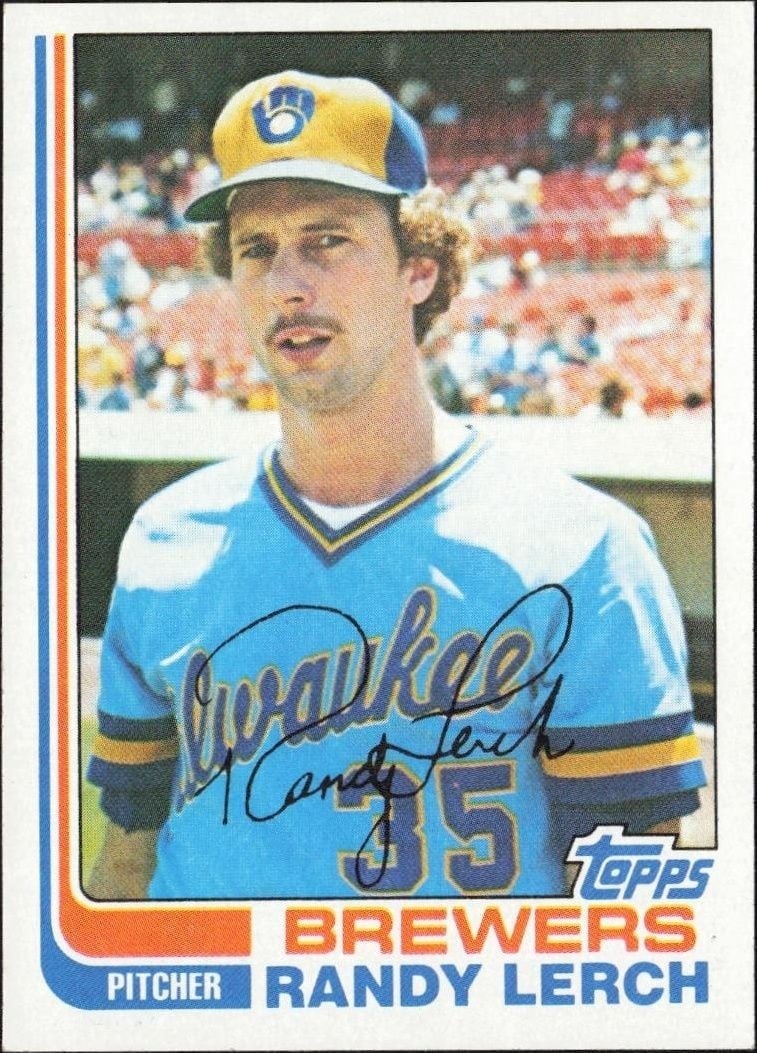 1982 Topps Randy Lerch #466 trading card