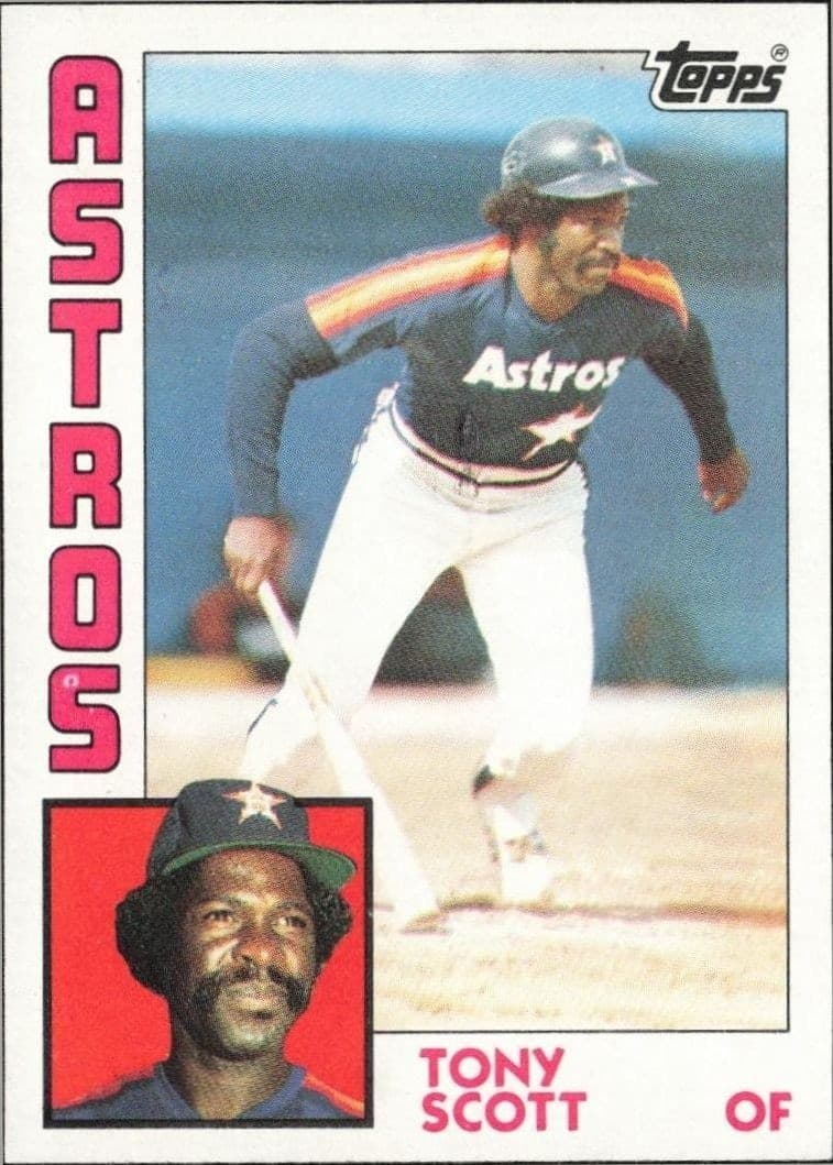 1984 Topps Tony Scott #292 trading card