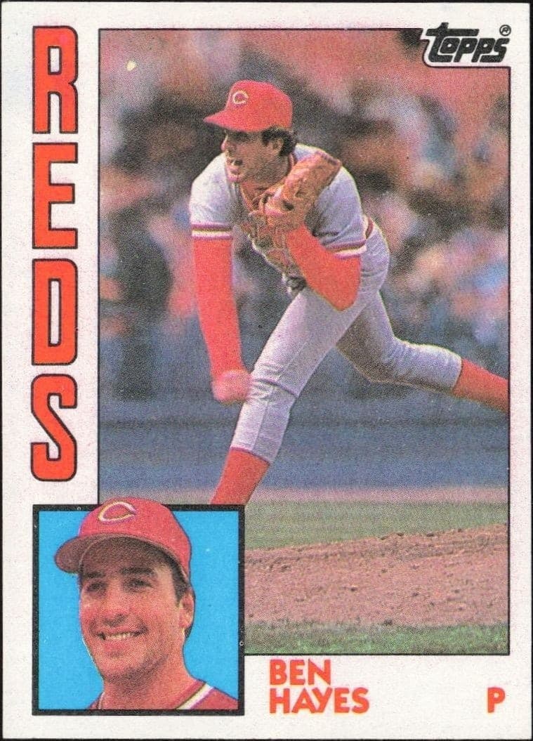 1984 Topps Ben Hayes #448 trading card