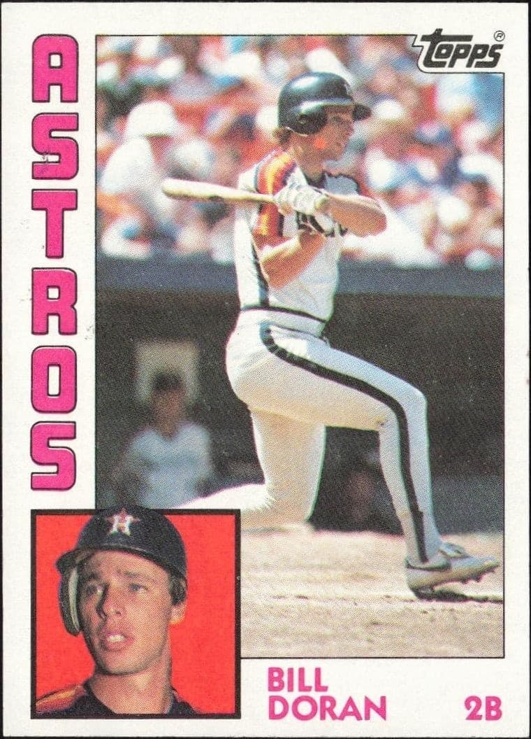 1984 Topps Bill Doran #198 trading card