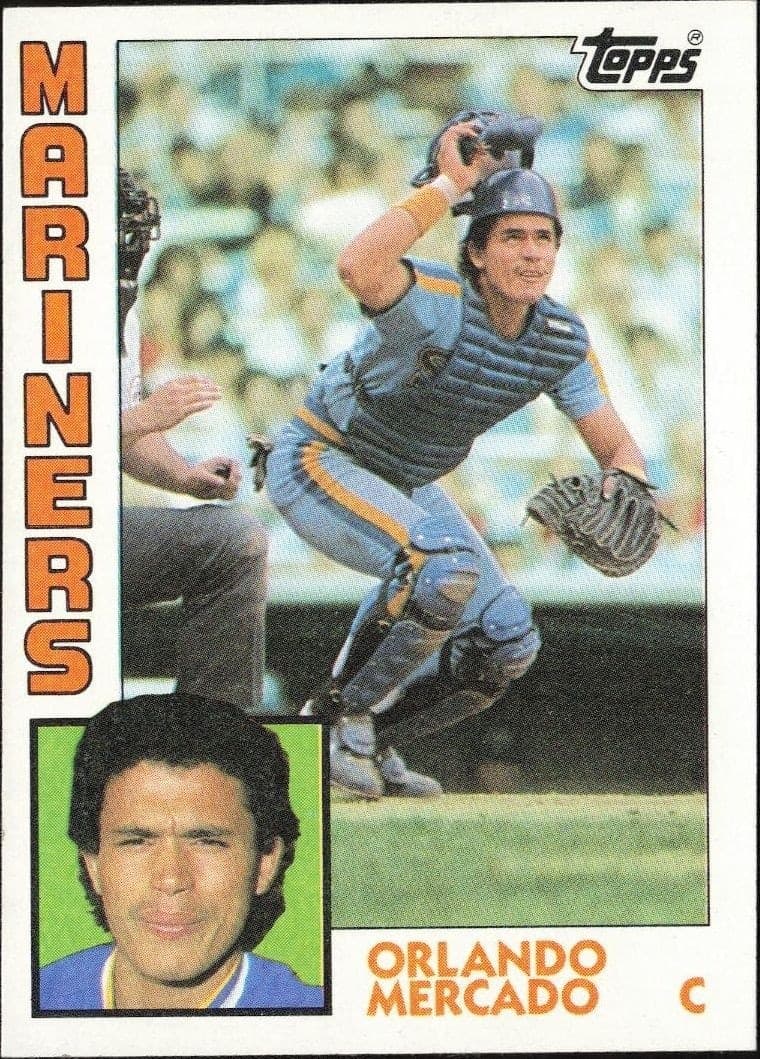 1984 Topps Orlando Mercado #314 trading card