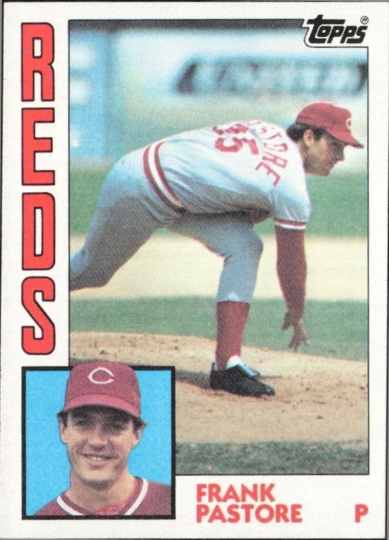 1984 Topps Frank Pastore #87 trading card