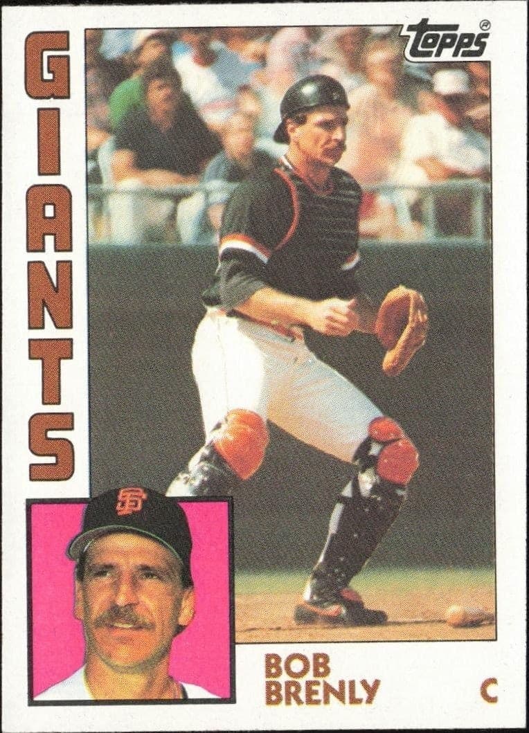 1984 Topps Bob Brenly #378 trading card