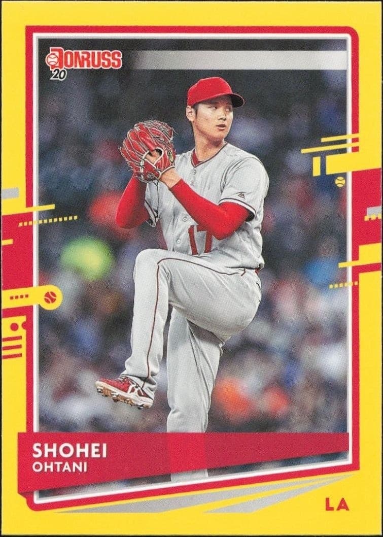 2020 Panini Donruss Shohei Ohtani #94 trading card