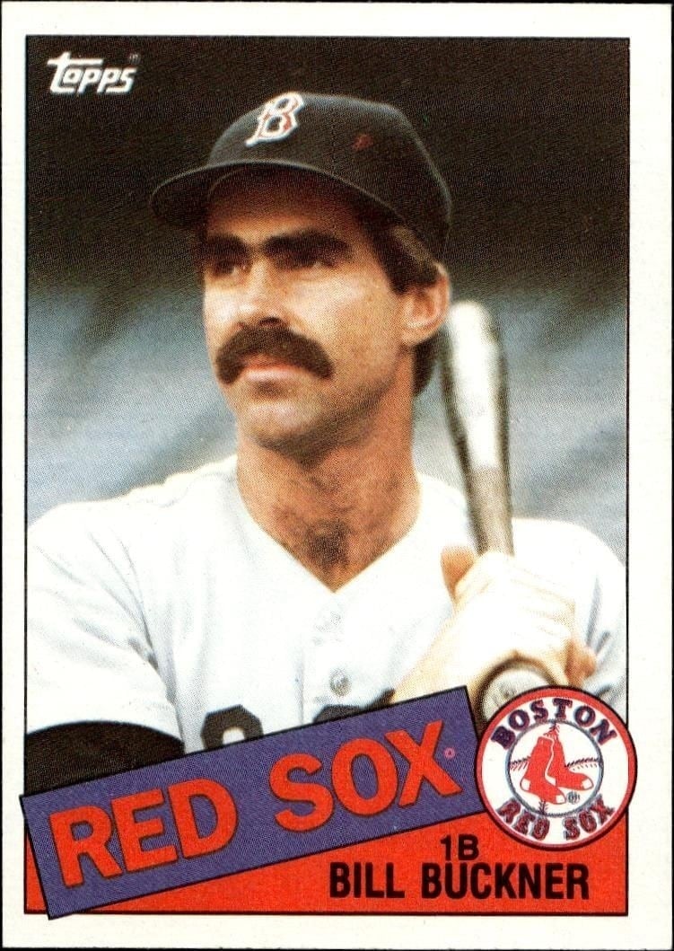 Bill Buckner 1985 Topps #65 Baseball Trading Card - Front 1985 Topps Bill Buckner #65 baseball trading card front