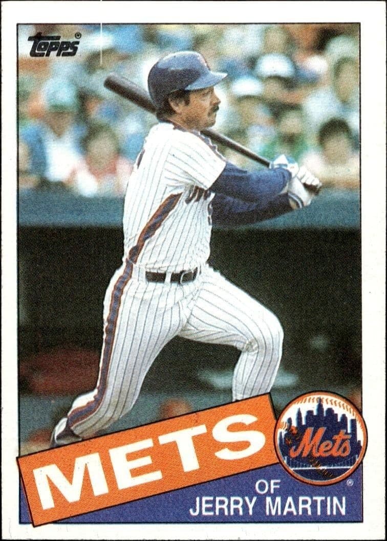 1985 Topps Jerry Martin #517 trading card