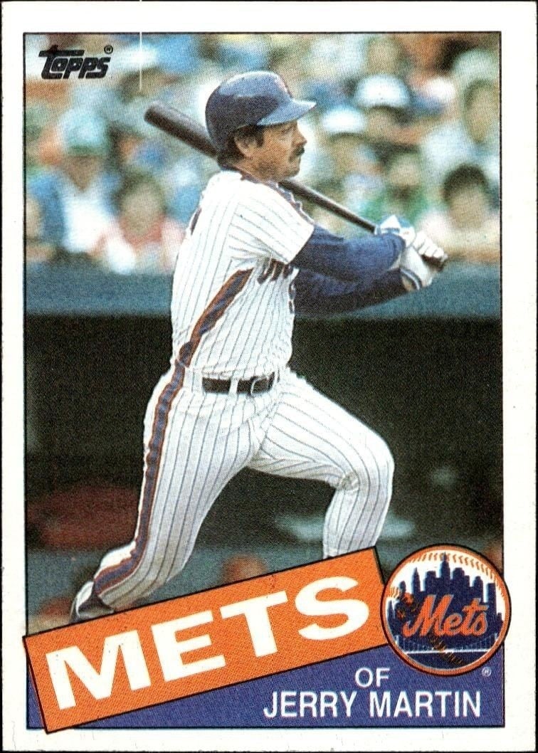1985 Topps Jerry Martin #517 trading card