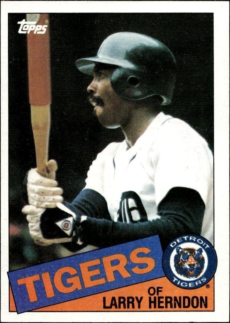 1985 Topps Larry Herndon #591 trading card