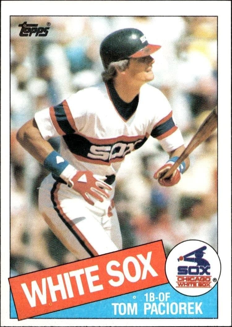 1985 Topps Tom Paciorek #572 trading card