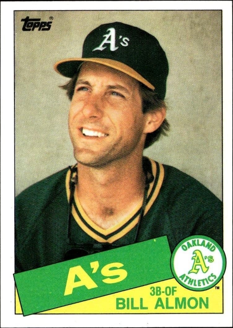 1985 Topps Bill Almon #607 trading card