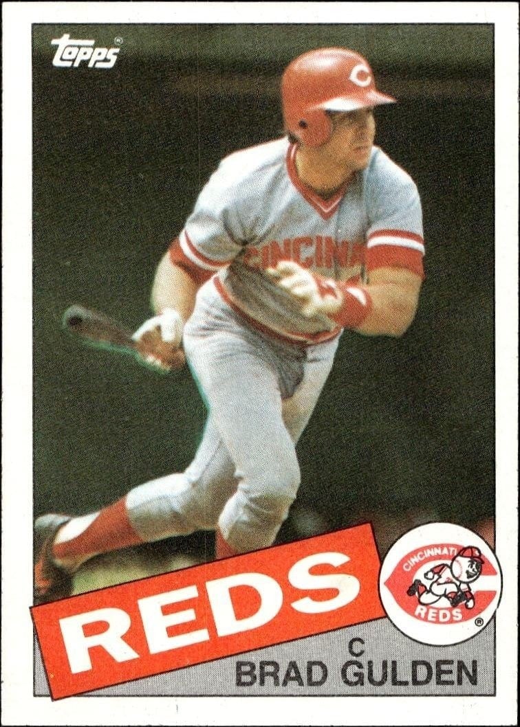1985 Topps Brad Gulden #251 trading card