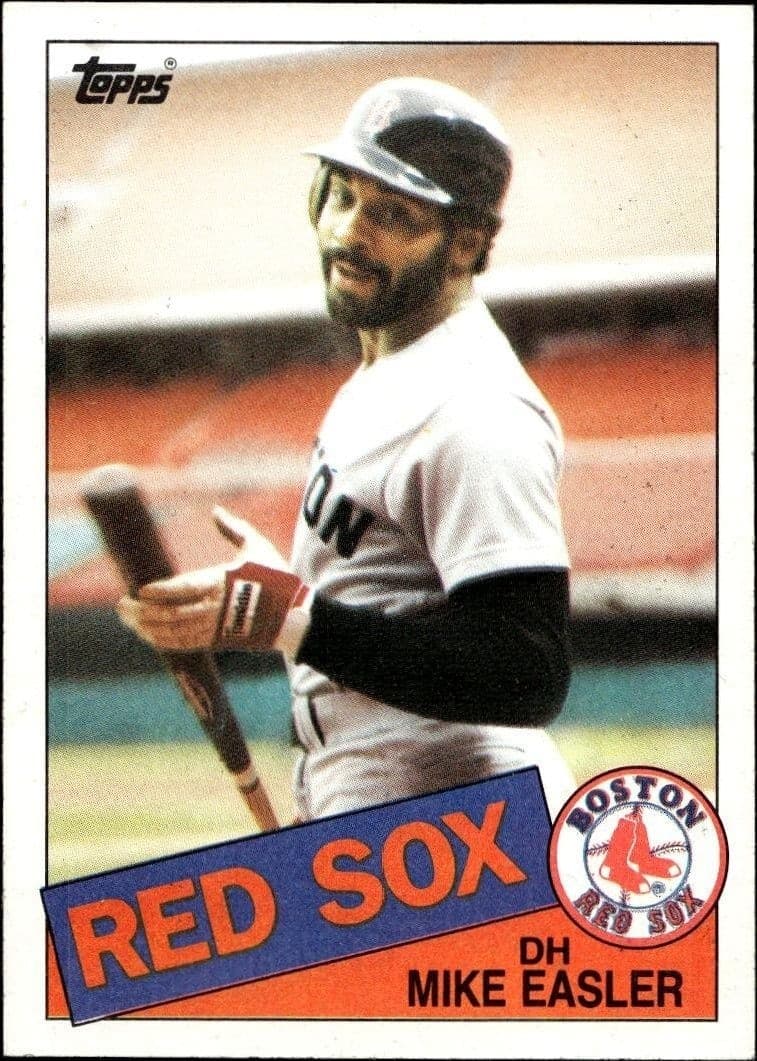 1985 Topps Mike Easler #686 trading card