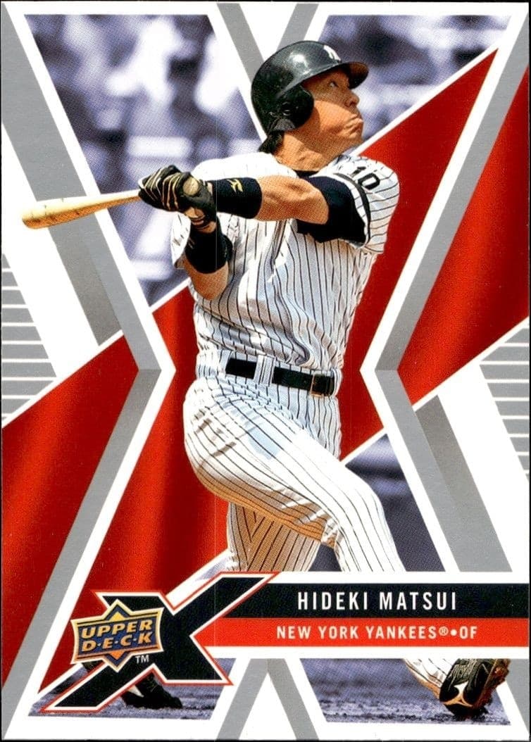 2008 Upper-Deck X Hideki Matsui #67 trading card