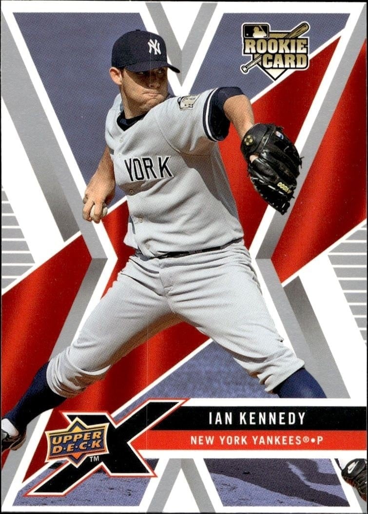 2008 Upper-Deck X Ian Kennedy #66 trading card